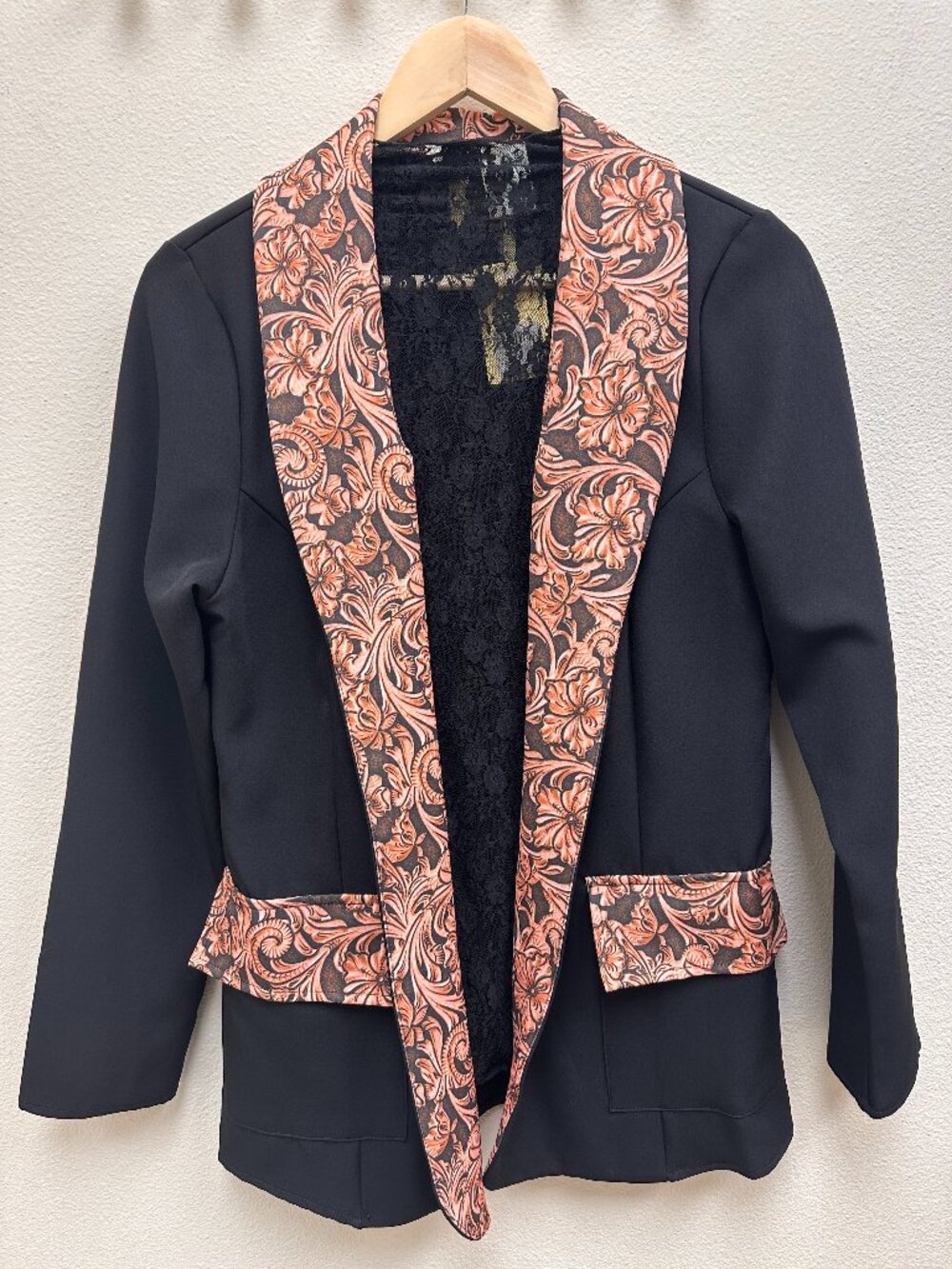 Wild West Black Blazer